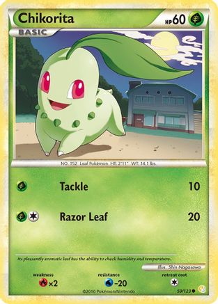 Chikorita 059  - Common