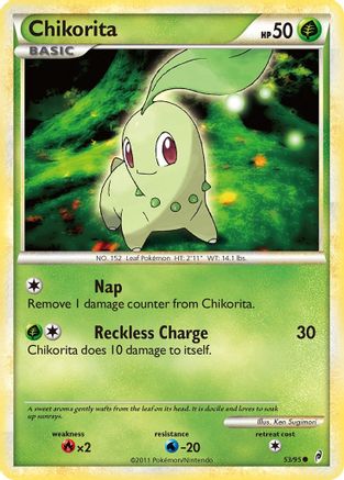 Chikorita 053  - Common