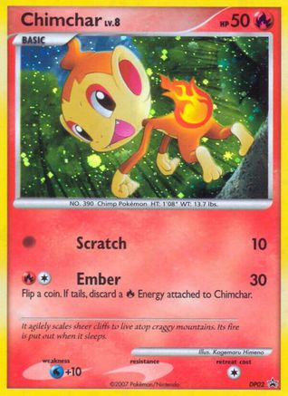 Chimchar - DP02  - Holofoil - Promo