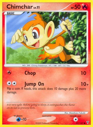 Chimchar  - Common