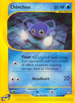 Chinchou (70)  - Common