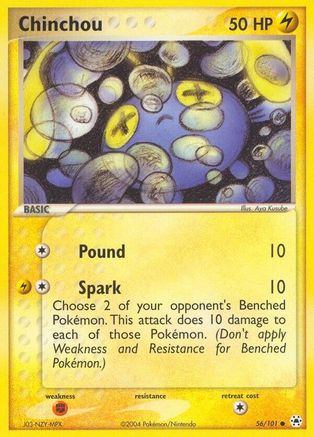 Chinchou - 56/101/101  - Common