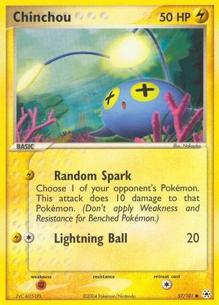 Chinchou - 57/101/101  - Common