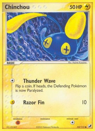 Chinchou/115  - Reverse Holofoil - Common