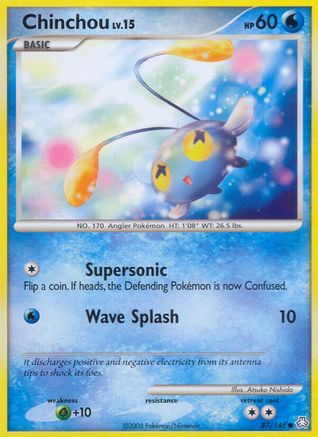 Chinchou (87)  - Common