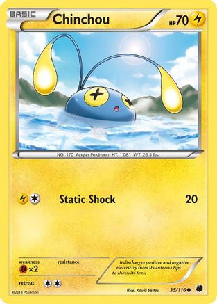 Chinchou  - Common