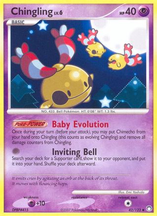 Chingling (42/123) [Diamant et perle : trésors mystérieux] 