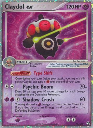 Claydol ex  - Holofoil - Ultra Rare