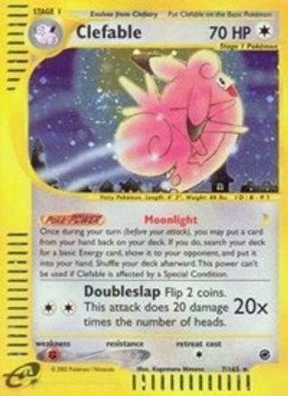 Clefable (7)  - Holofoil - Holo Rare