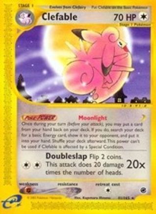 Clefable (41) (41) 041  - Rare