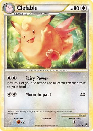 Clefable  - Holofoil - Holo Rare