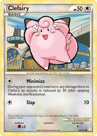 Mélofée (60/123) [HeartGold &amp; SoulSilver : Ensemble de base] 