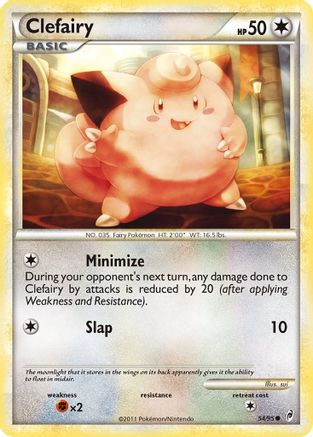 Clefairy 054  - Common