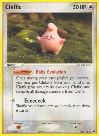 Cleffa  - Reverse Holofoil - Rare
