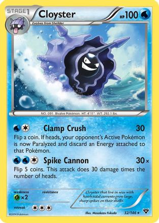 Cloyster  - Rare