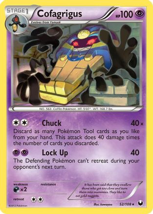 Cofagrigus (52/108) [Noir et blanc : Explorateurs sombres] 