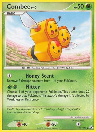 Combee (59/100) [Diamant &amp; Perle : Majestic Dawn] 