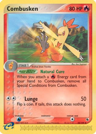 Combusken - 28/109/109  - Uncommon