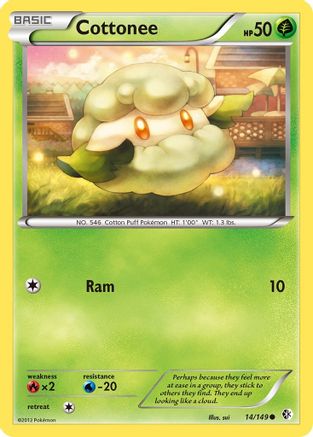 Cottonee  - Common