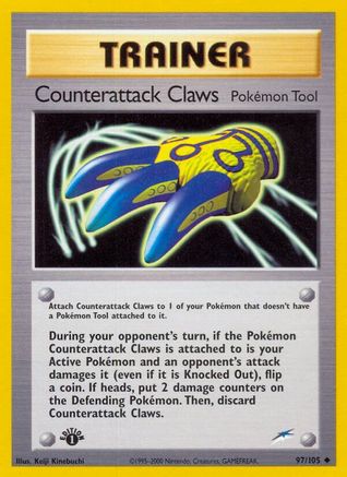 Counterattack Claws  - 1st Edition - Uncommon