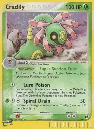 Cradily 003  - Holofoil - Holo Rare