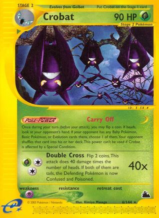 Crobat (6)  - Rare