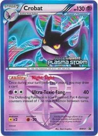 Crobat (BW51) [Noir et blanc : promotions Black Star] 