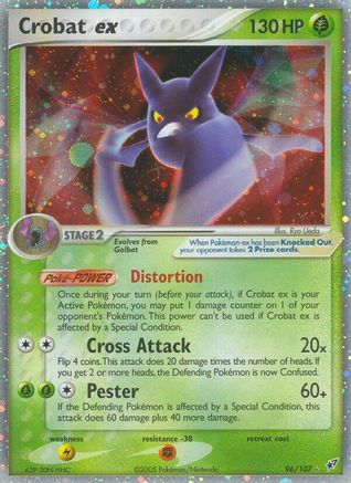 Crobat ex  - Holofoil - Ultra Rare