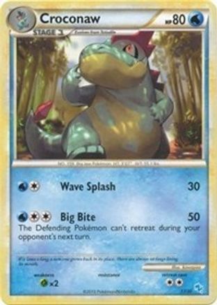 Croconaw (#17)  - Common