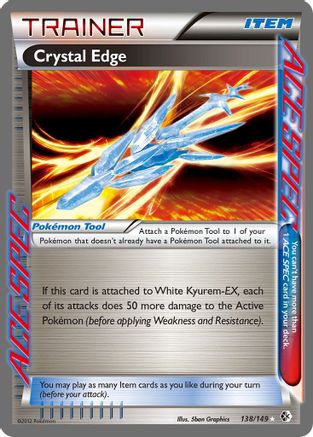 Crystal Edge  - Holofoil - Rare Ace