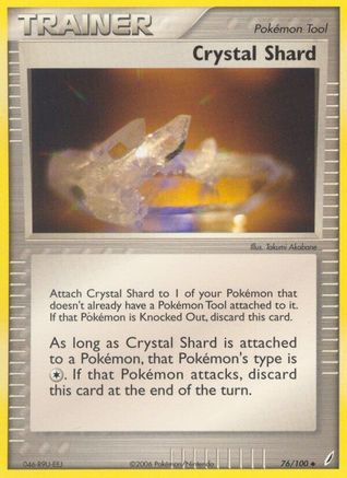 Crystal Shard/100  - Reverse Holofoil - Uncommon