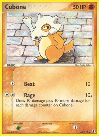 Cubone (60/113) [EX : Espèce Delta] 