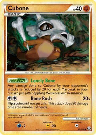 Cubone 060  - Common