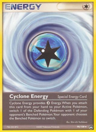 Cyclone Energy 090  - Reverse Holofoil - Uncommon