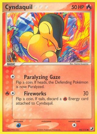 Cyndaquil 054  - Common