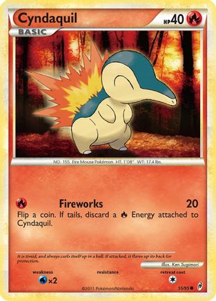 Cyndaquil 055  - Common
