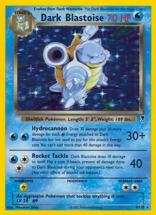 Dark Blastoise  - Holofoil - Holo Rare