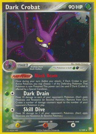 Dark Crobat  - Reverse Holofoil - Holo Rare