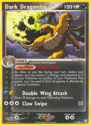Dark Dragonite  - Reverse Holofoil - Rare
