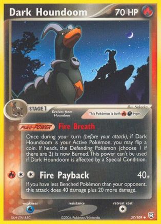 Dark Houndoom - 037/109/109  - Uncommon