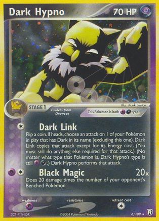 Dark Hypno  - Reverse Holofoil - Holo Rare