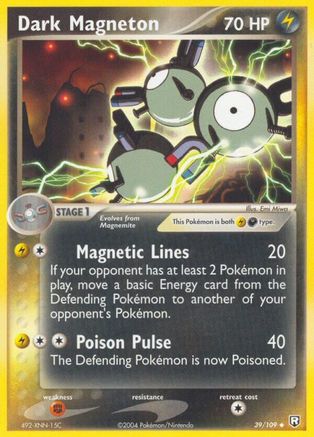 Dark Magneton  - Reverse Holofoil - Uncommon