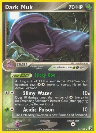 Dark Muk  - Reverse Holofoil - Rare
