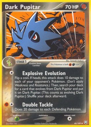 Dark Pupitar - 040/109/109  - Uncommon