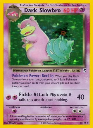 Dark Slowbro  - Holofoil - Holo Rare