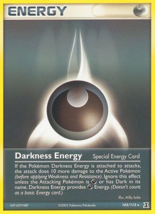 Darkness Energy (Special)  - Reverse Holofoil - Rare