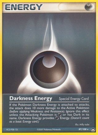 Darkness Energy (Special) 087  - Reverse Holofoil - Rare