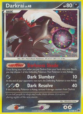 Darkrai  - Holofoil - Holo Rare