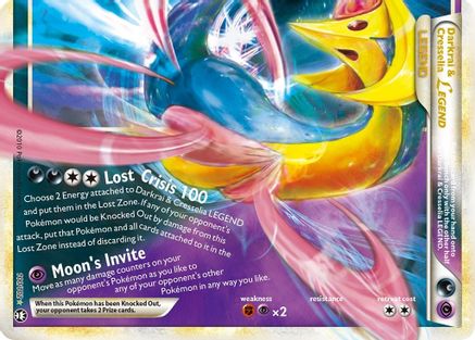 Darkrai & Cresselia Legend (Bottom)  - Holofoil - Ultra Rare