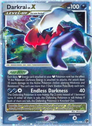 Darkrai LV.X  - Holofoil - Ultra Rare
